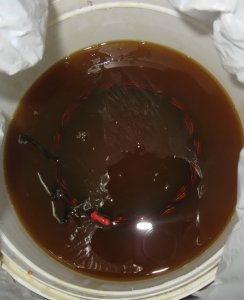 Пропитка статора генератора                               