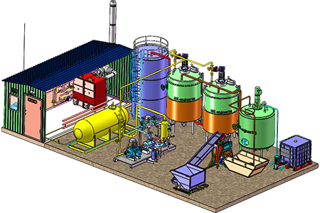 Получение биогаза